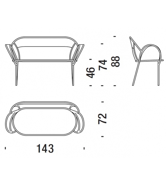 Banjooli Sofà Moroso
