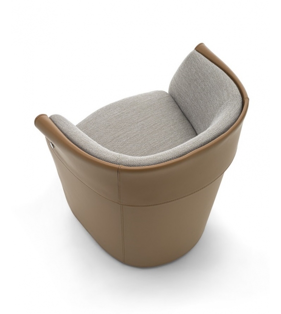 Ozzy Flexform Petit Fauteuil de Salle à Manger