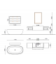 Framis Composition 03 Molteni&C Bathroom System