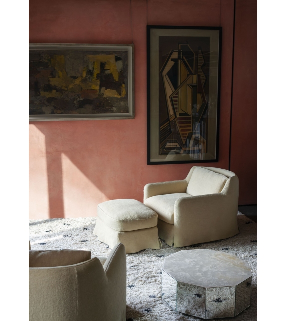 Vesta Tacchini Sessel mit Volant