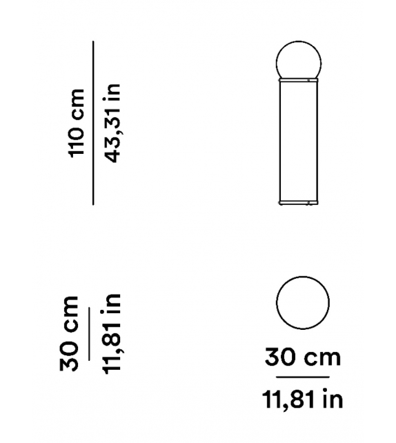 1809 Tacchini Floor Lamp