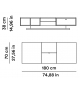 Core Tacchini Barschrank