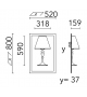 Abajourd' Hui Small Flos Lampada da Parete