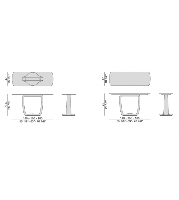 Saddle Porada Console