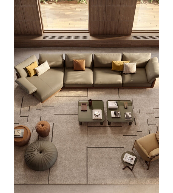 Blisscape Deep Poltrona Frau Divano Modulare