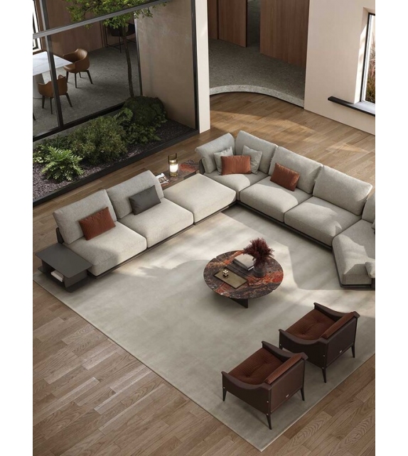 Blisscape Deep Poltrona Frau Divano Modulare