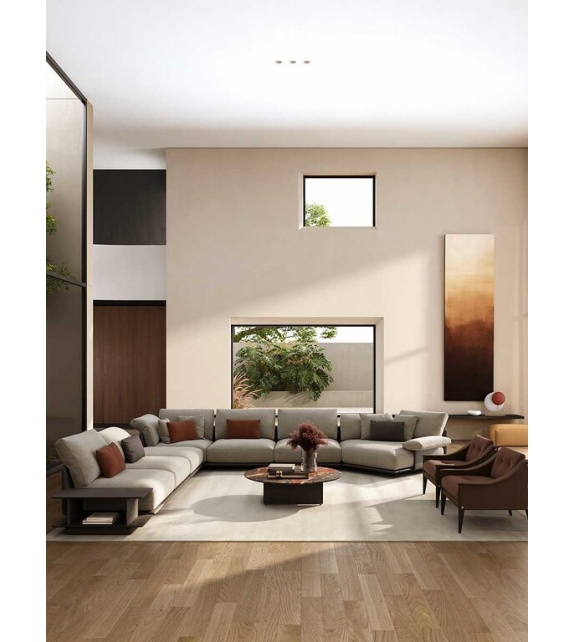 Blisscape Deep Poltrona Frau Canapé Modulaire