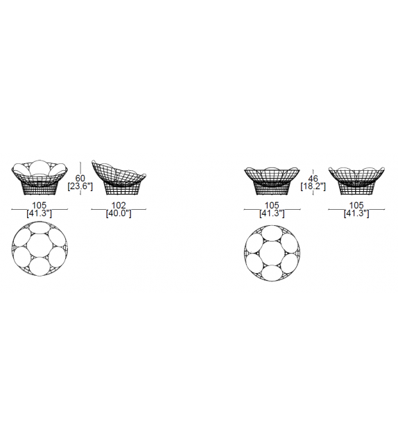 Peacock Chair Cassina Sessel