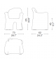 Dalila Small Armchair Cassina