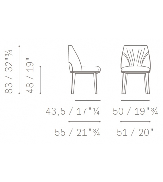Archibald Slim Poltrona Frau Poltroncina