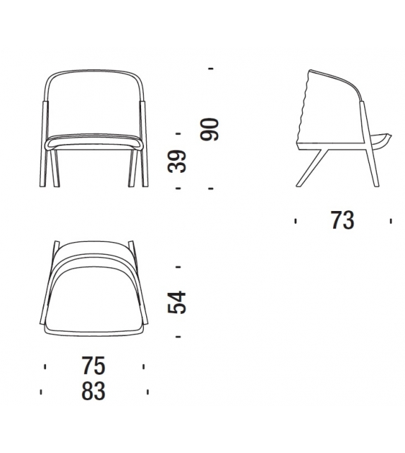 Mafalda Poltroncina Moroso