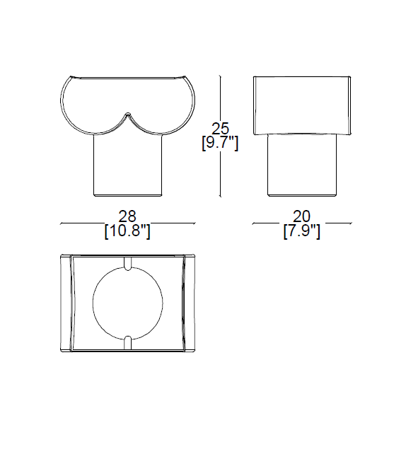 Cnosso Cassina Vase