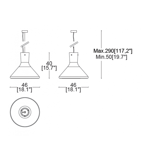 Accelsa Pendant Lamp Cassina