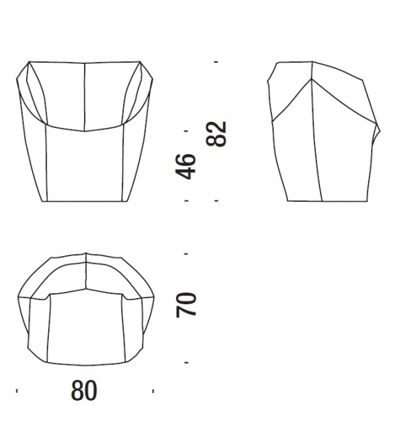 M.a.s.s.a.s. Sessel Moroso