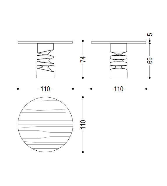 Tornado Riva 1920 Table