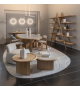 Suiseki Marble Riva 1920 Side Table