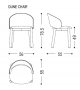 Dune Riva 1920 Silla