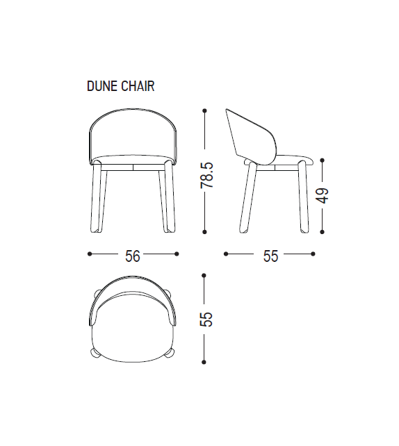 Dune Riva 1920 Chair