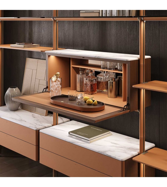 DomusCove Poltrona Frau Wohnbereichsystem