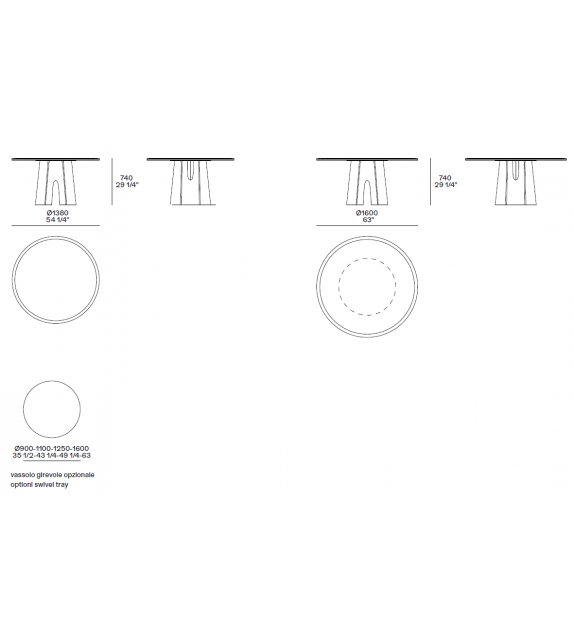 Vortice Table Poliform