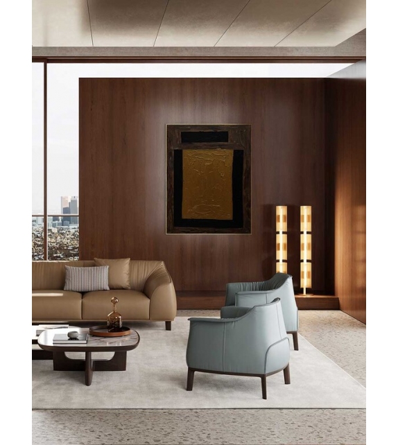Gio Ponti Oro Poltrona Frau Floor Lamp