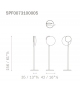 Moonbeam Poltrona Frau Lampe de Table