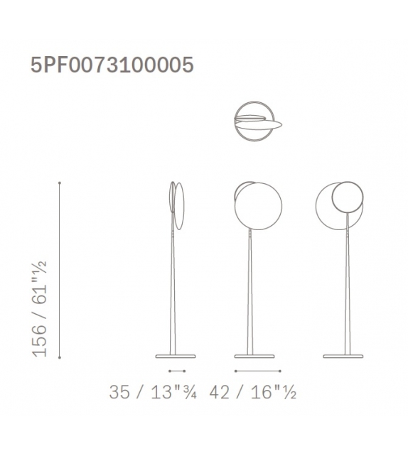Moonbeam Poltrona Frau Lampe de Table