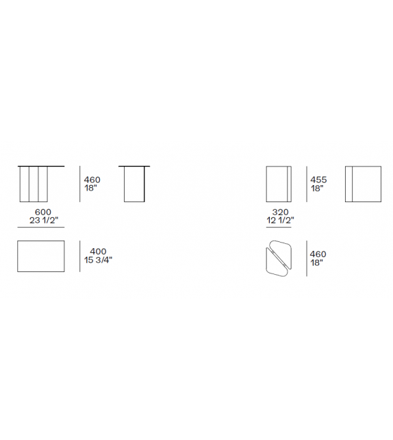 Lanai Poliform Table Basse