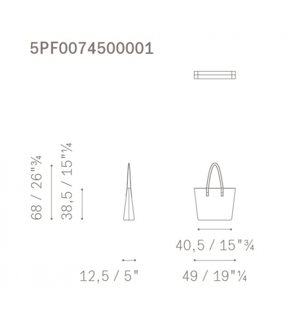 Traveller's Collection Poltrona Frau Bolsa de Mano