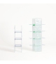 Opalia Glas Italia Bücherregal