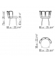 Margherì Flexform Petit Fauteuil