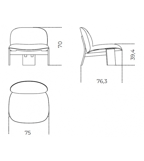 Saki Elite Gallotti&Radice Armchair