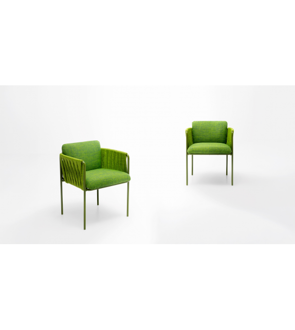 Plissé Paola Lenti Stuhl