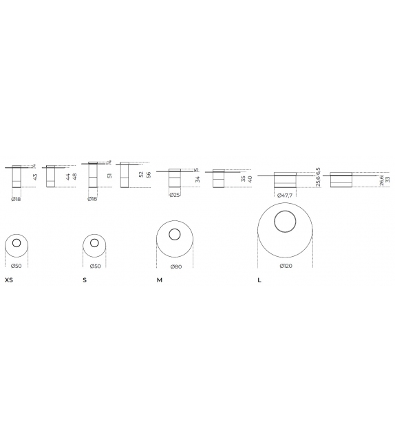 Haumea Anniversary Gallotti&Radice Table Basse