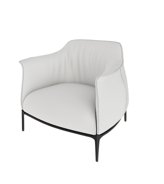 Ready for shipping - Archibald Poltrona Frau Armchair