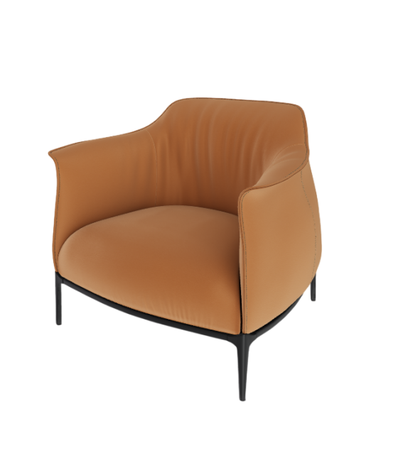 Prêt pour l'expédition - Archibald Poltrona Frau Fauteuil