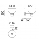 Nocturne Bowl Flos Wall Lamp