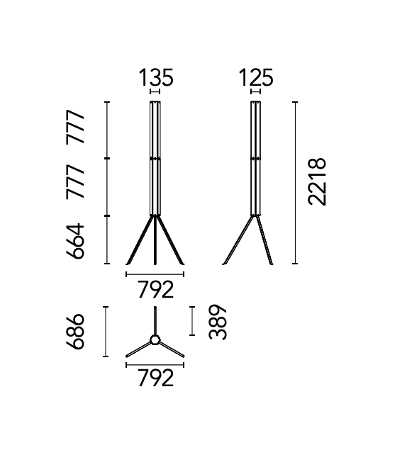 SuperWire Flos Floor Lamp