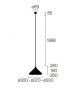 Driyos Outdoor Zava Suspension Lamp