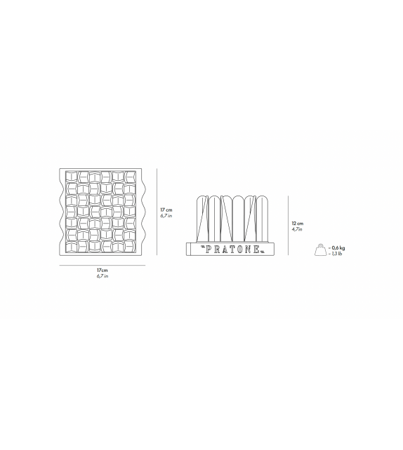 Listo para entregar - Pratone Guframini Miniatura