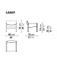 Abaco B&B Italia Armchair