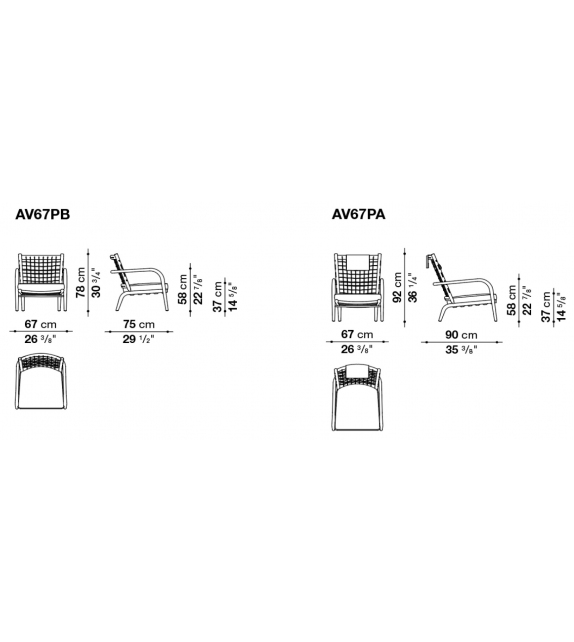 Alvar B&B Italia Armchair