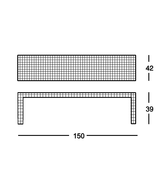 710 Quaderna Zanotta Table Basse