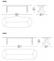Ares Maxalto Elliptical Table