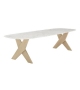 Ares Maxalto Elliptical Table with Marble Top