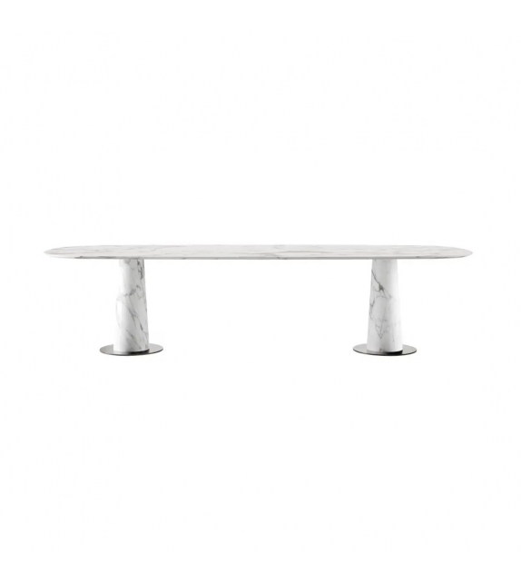 Kalystrus Maxalto Elliptical Table with Marble Top