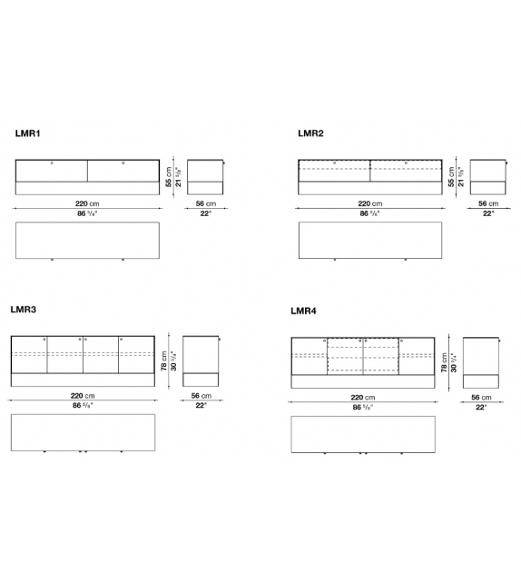 Luminor Maxalto Mueble Contenedor