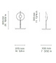 Leo-G Ombre Portée Table Lamp