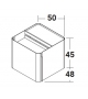 Malù Flou Bedside Cabinet