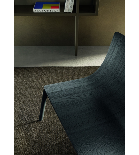 Mezz'aria Lago Fauteuil avec Coque en Bois